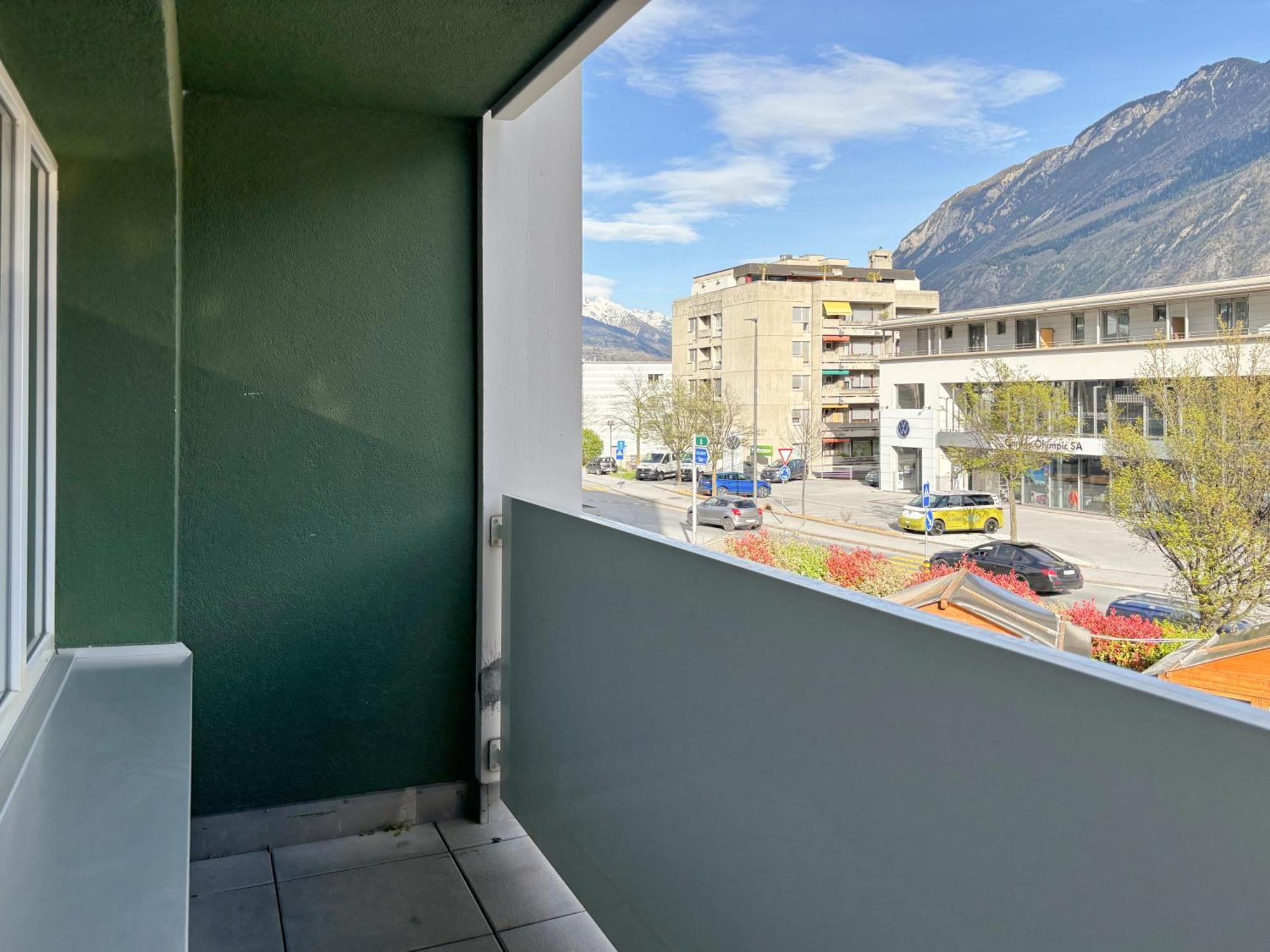 Nonanteneuf Appart Hotel Sierre - Contactless Check-In Exterior foto