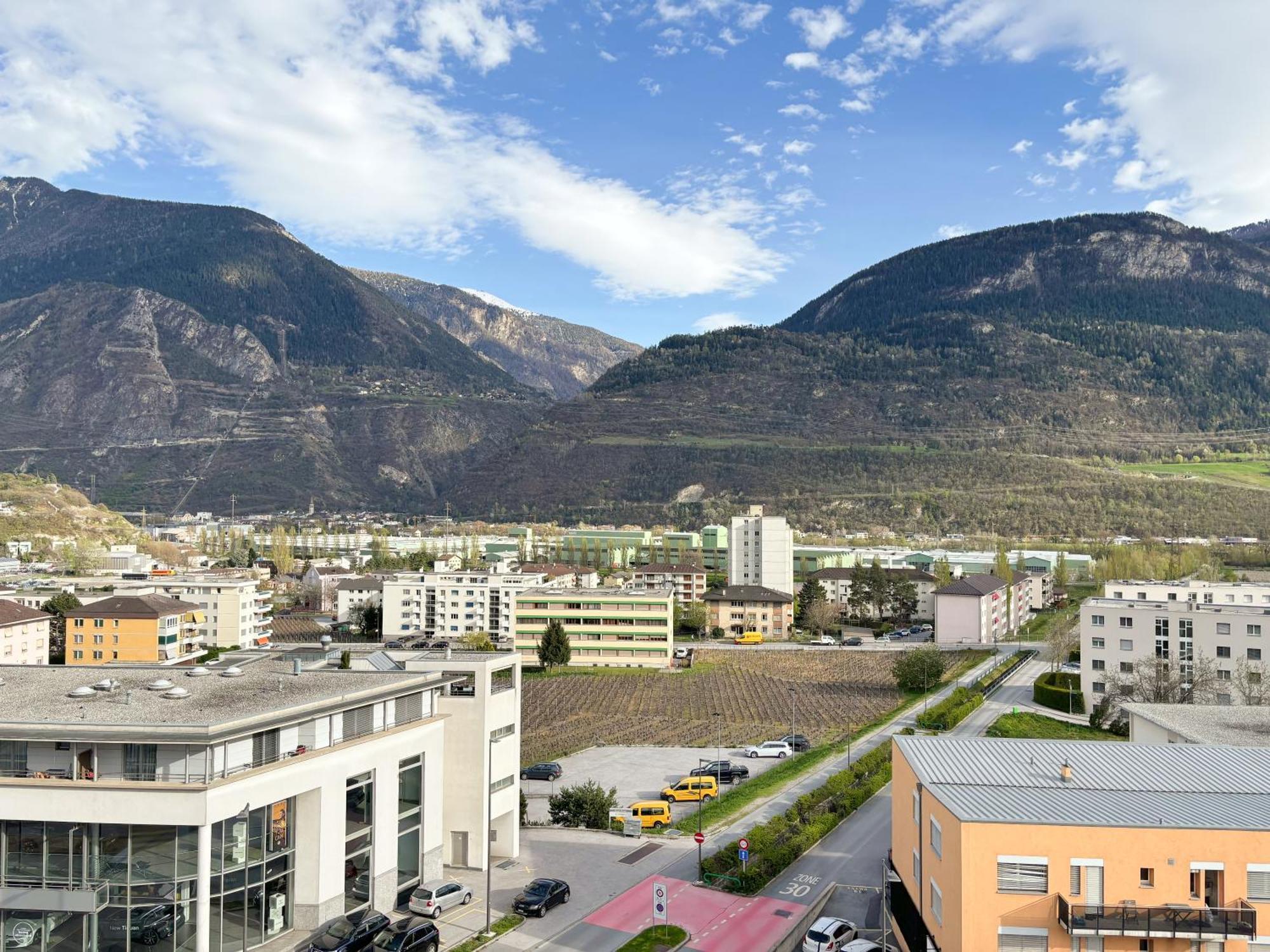 Nonanteneuf Appart Hotel Sierre - Contactless Check-In Exterior foto